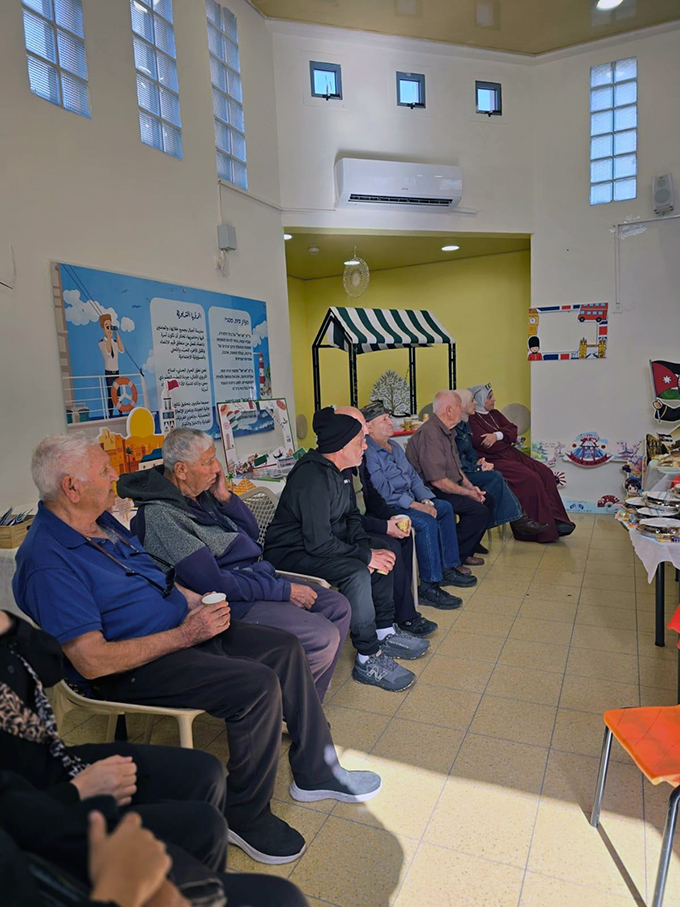 ملتقى الأجيال في مدرسة أجيال الابتدائية في جلجولية